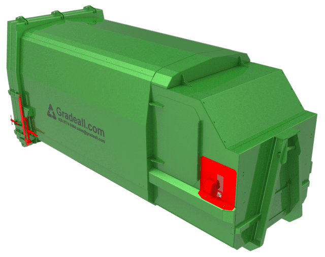 Gradeall GPC S24 Manual load Portable Compactor 03