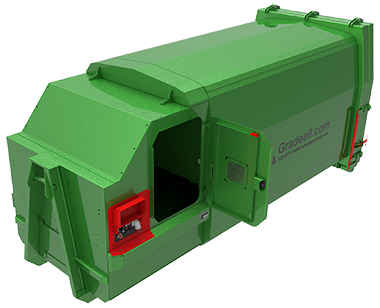 Gradeall GPC S24 Manual load Portable Compactor