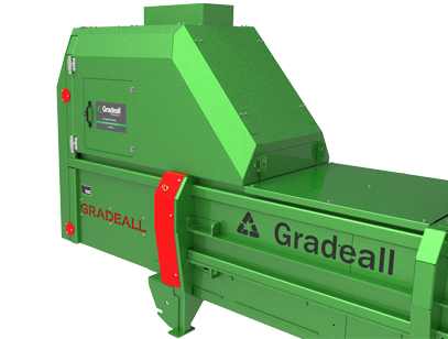 Gradeall GH500 Horizontal Baler power unit canopy