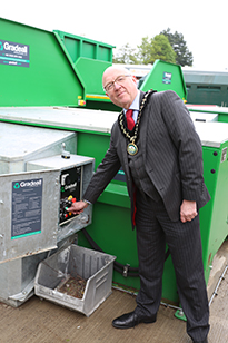 Static Compactors in Council Amenity Site