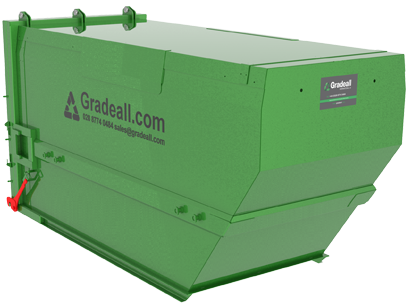 Gradeall C15 waste container 02