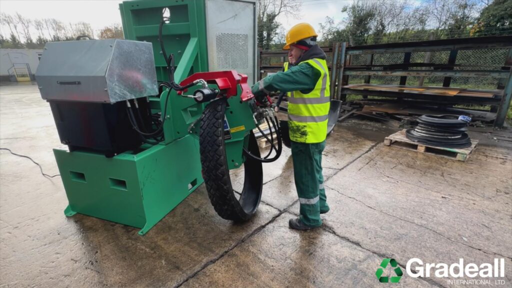 Static Compactors in Council Amenity Site