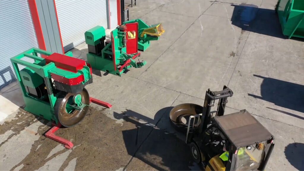 Static Compactors in Council Amenity Site