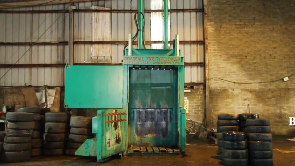 Static Compactors in Council Amenity Site