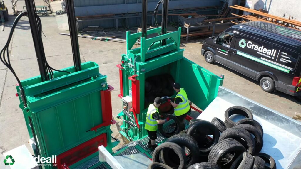 Static Compactors in Council Amenity Site