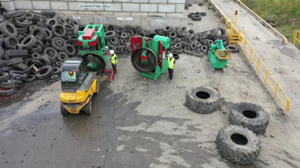 Static Compactors in Council Amenity Site