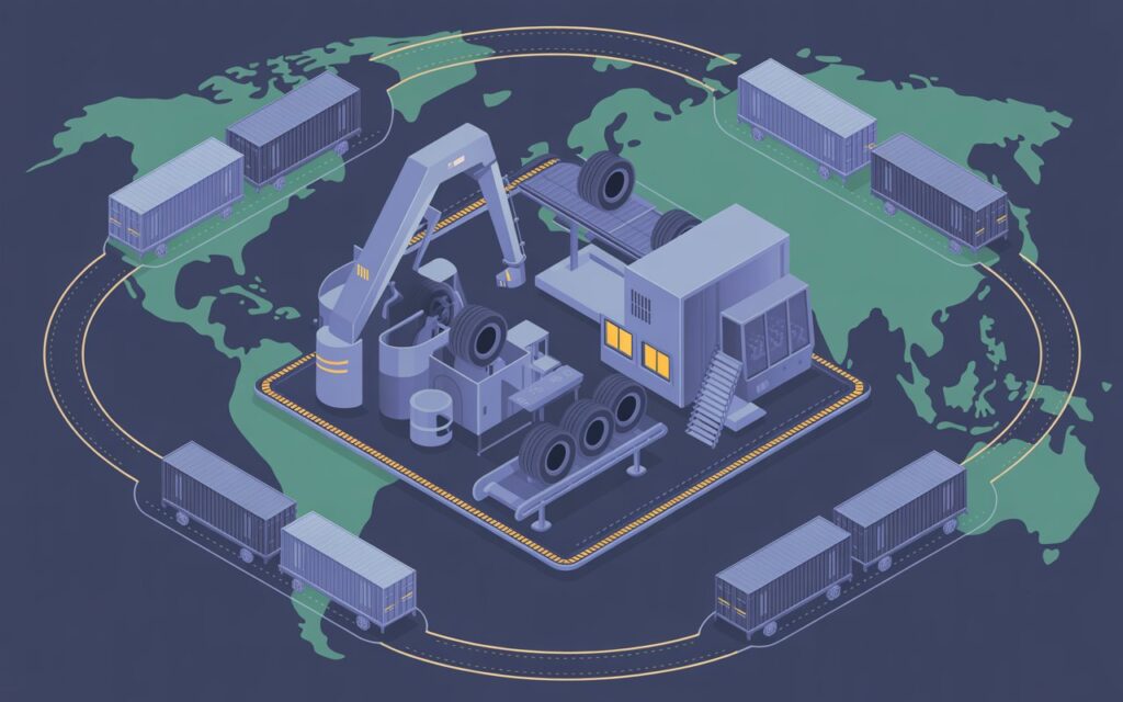 Static Compactors in Council Amenity Site