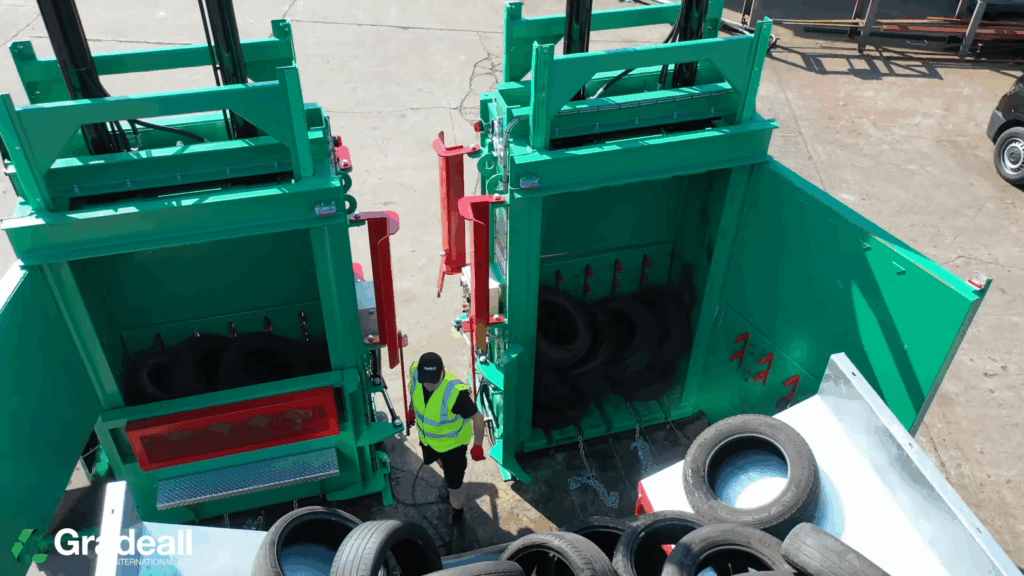 Static Compactors in Council Amenity Site