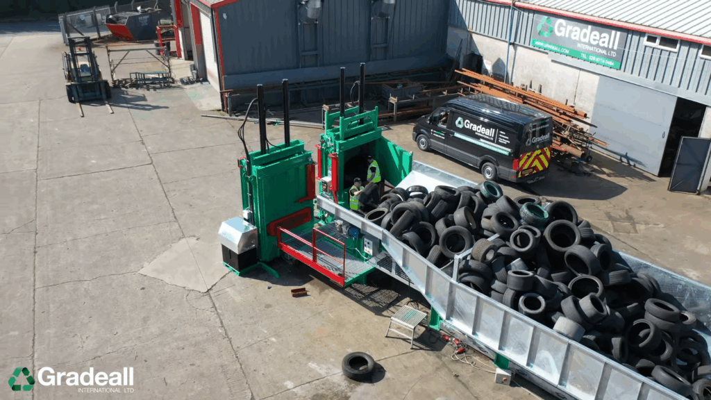 Static Compactors in Council Amenity Site