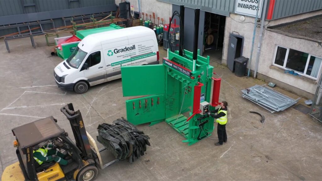 Static Compactors in Council Amenity Site