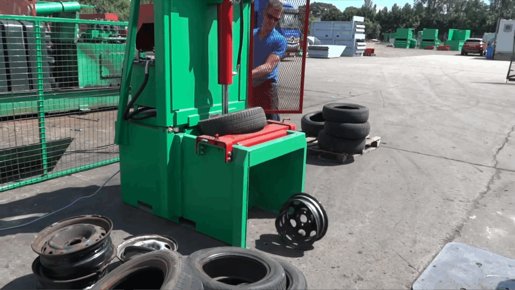 Static Compactors in Council Amenity Site