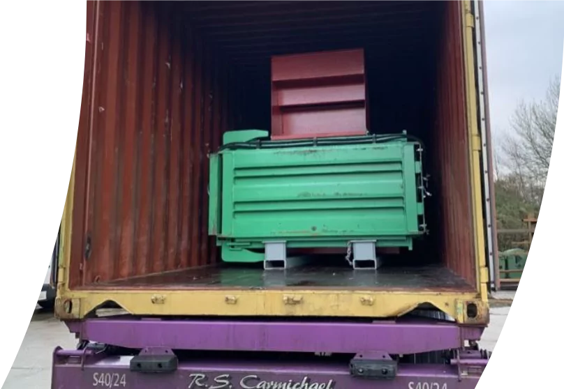 Mk2 tyre baler shipped to payan waste management in australia